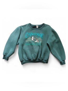 RARE 1995 Vintage Canadian Marshlands | Embroidered Duck Nature Wildlife Sweater